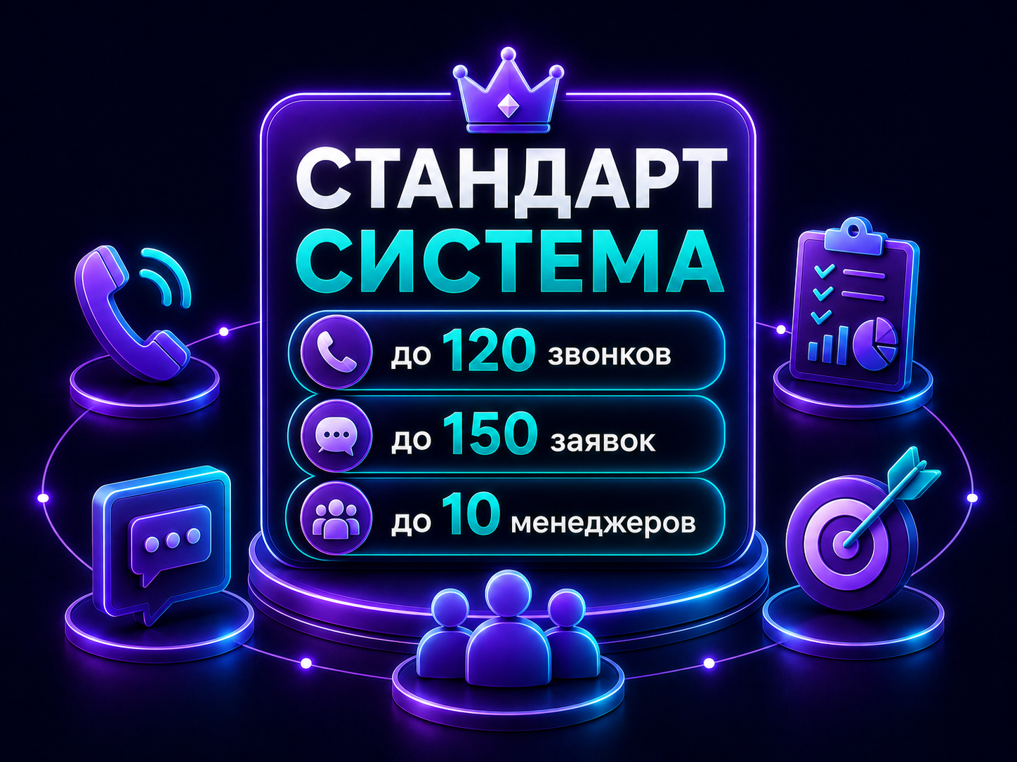 Иллюстрация тарифа «Стандарт: Система»
