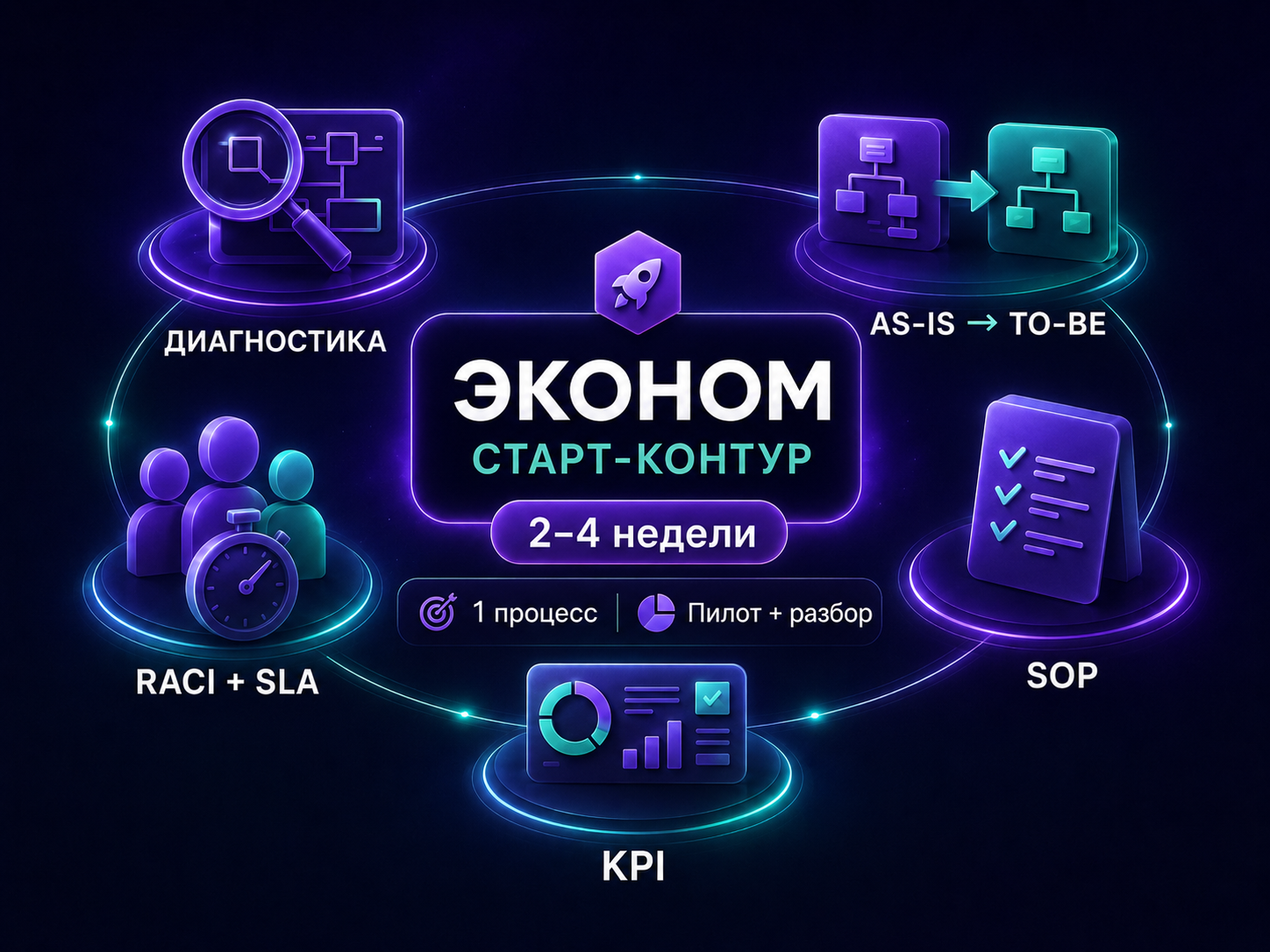 Иллюстрация тарифа «Эконом: Старт-контур»